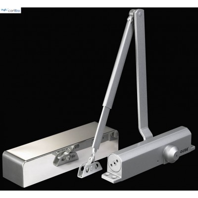 OUDE 902-4BW backcheck delay action 25-80 kgs spring power adjustable CE cerfire overhead door closer